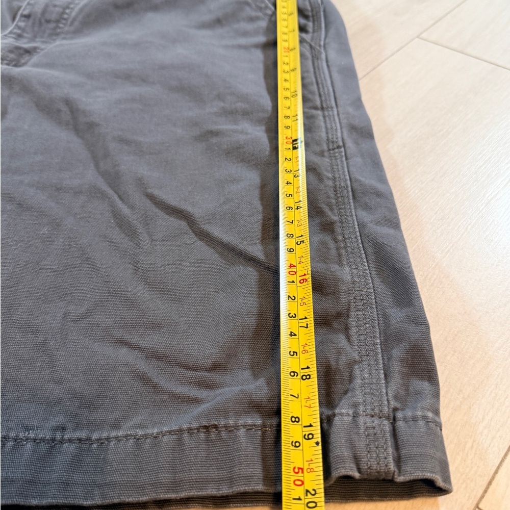 Carhartt Relaxed Fit Rugged Flex Rigby Gray Mens Shorts Size 32 - Picture 12 of 13